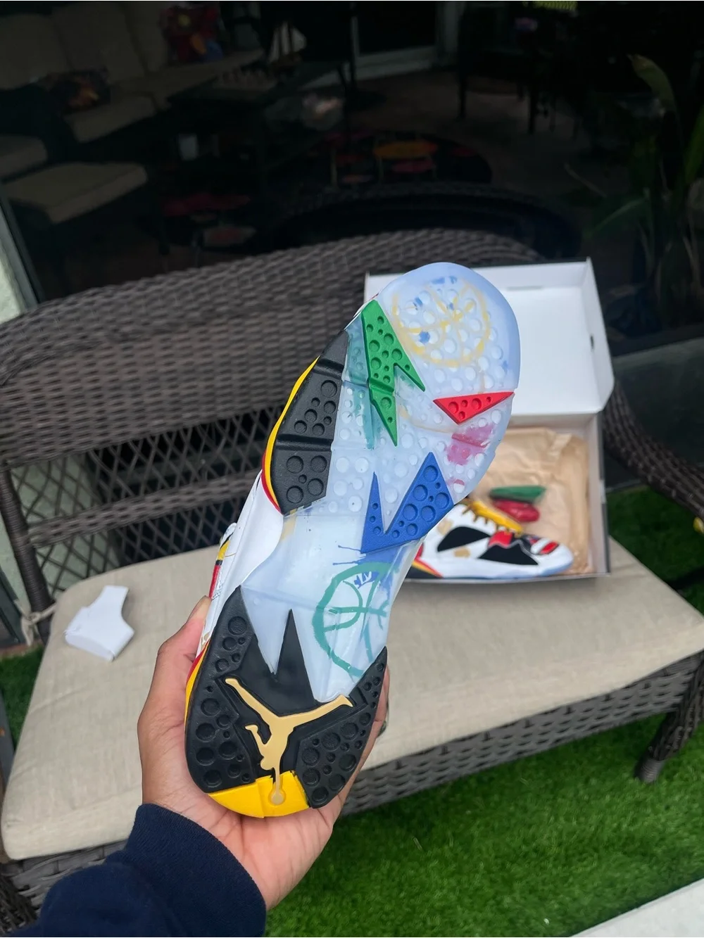 Nike Air Jordan 7 “Miro” (Sz: 9)